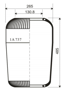 AV Series Trailer Air Spring