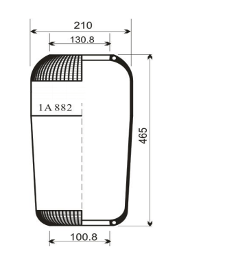 AV Series Trailer Air Spring