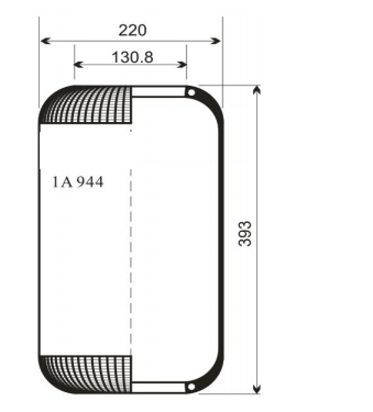 1A944AV Series Trailer Air Spring